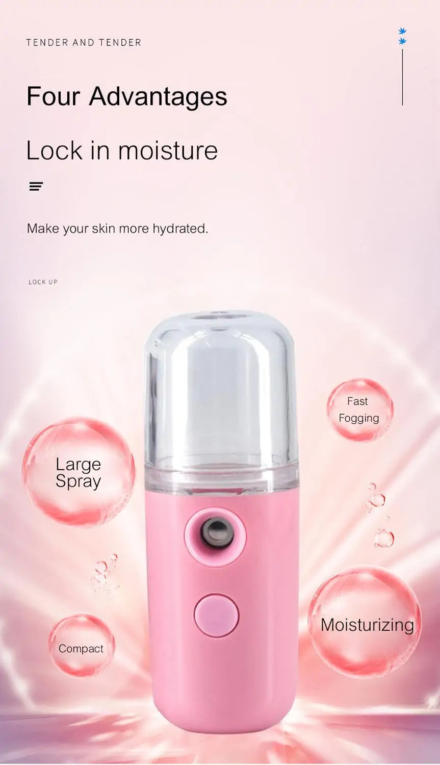 Mini USB Face Steamer